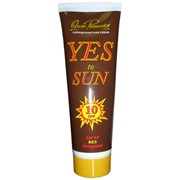 Солнцезащитный крем "Yes to sun" SPF-10.