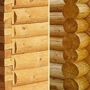Строительство домов из дерева в Полтаве. Сруб в Полтаве. фото