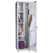 Шкаф металлический медицинский для одежды и хозяйственного инвентаря Hilfe MD 11-50