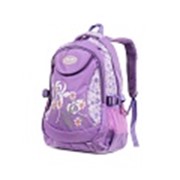 Рюкзак с цветочным орнаментом Polar 6613 с фиолетовый фото