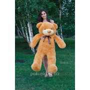 Плюшевый медведь Тедди 140 см Карамельный