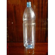 Пластиковые бутылки 1,5 л для пищевых, газированных напитков (65 шт/пак.) с пробкой. фото