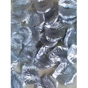 Шёлковые лепестки роз (100 шт), серебро фото