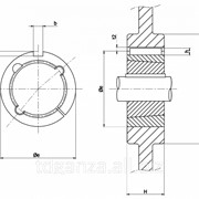 Переходник под тапербуш ABC1008