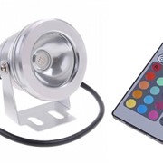 Светодиодный прожектор RGB 10W фото