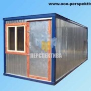 Бытовка металлическая (блок-контейнер) 6 х 2,45 тип 3 фото