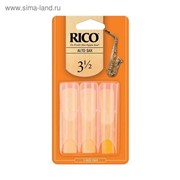 Трости Rico RJA0335 для саксофона альт, размер 3.5, 3шт