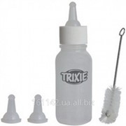 Набор для кормления бутылочка с ершиком и 3 соски Trixie фото