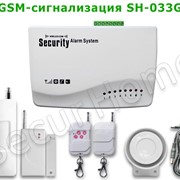 Комплект беспроводной охранной GSM-сигнализации SH-033G