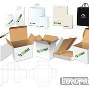 Изготовление пакетов, коробок, упаковки из бумаги фото
