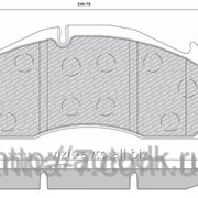 Колодка тормозная WVA 29125