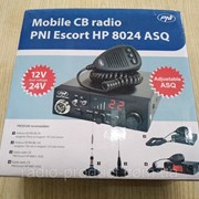 PNI Escort HP 8024 ASQ, 10 Вт, 12/24 В, Си-Би радиостанция фото