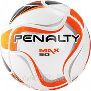 Мяч футзал. PENALTY BOLA FUTSAL MAX 50 TERMOTEC X, арт.5415951170-U, р.JR7, PU, термосш., бел-кр-чер фото