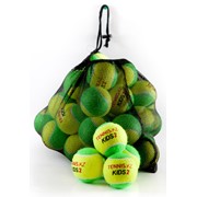 Медленный зеленый теннисный мяч для детей (уровень 1) фото