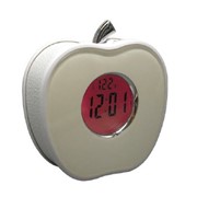 Часы яблоко - дисплей с голубой подсветкой фото