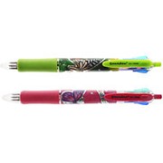 Ручка шариковая Darvish “Бабочки“, 4 цвета, 0.7 мм., автомат., корпус пластик, DV-7222 фотография
