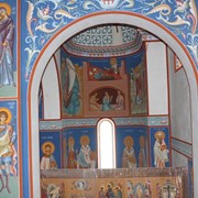 Реставрация росписи в храме Киеве
