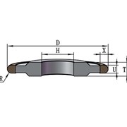 Алмазный Круг 14FF1 200Х10Х4Х4Х2Х32 АС4 200/160 41,8 карат фотография