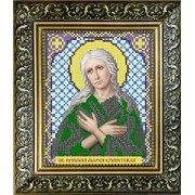 Рисунок на ткани для вышивания бисером “Св. Преподобная Мария Египетская“ VIA5058 фото