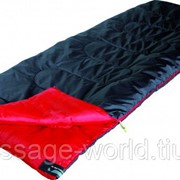Спальный мешок High Peak Ranger / +7°C (Left) Black/red фотография
