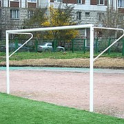 Ворота футбольные юниорские стационарные, 2 х 5 м, без сетки.