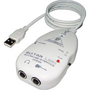 Behringer UCG102 - USB-интерфейс, позволяющий подключить гитару к компьютеру фотография
