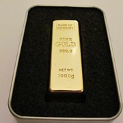 Слитки золота мерные выпускают следующим номиналом массы: 1, 5, 10, 20, 50, 100, 250, 500, 1000 граммов. фото