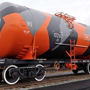 Новые цистерны железнодорожные + нефтепродуктов вагоны грузовые производства УВЗ фото