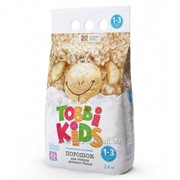 Детский стиральный порошок Tobbi Kids 1-3 лет, пакет 2,4 кг