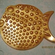 Рыбка ОРТО оранж. Мини-коврики в ванную
