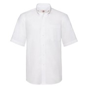 Рубашка “Short Sleeve Oxford Shirt“, белый_L, 70% х/б, 30% п/э, 130 г/м2 фото