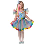 Карнавальный костюм для детей Батик Радуга Дэш Литл Пони детский, 30 (116 см) фото