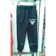 Спортивные штаны Armani 92-116 темно-синии, код товара 106721378