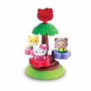 Игровой набор Hello Kitty: карусель, 3 фигурки фото