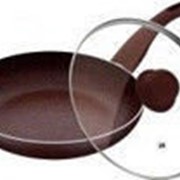 Сковорода алюминиевая с антипригарным покрытием плюс крышка PETERHOF PH-15459-26 Marfi, d=26 см