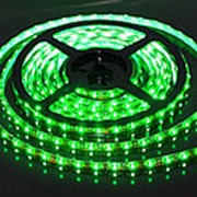 Лента светодиодная 3528 5м.,зеленый (60LED/м, 4,8Вт/м, 8мм, интерьерная) фото