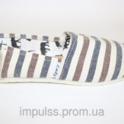 Текстильная подростковая обувь, размеры 36-41 фотография