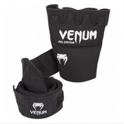 Перчатки Venum “Contact“ Gel Glove Wraps BK фотография