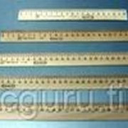 Линейки, угольники, транспортиры, лекала Можга Линейка деревянная 15 см со штрихкодом /Можга фото