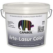 Настенная лазурь на акрилатной основе с цветными частичками Arte-Lasur Color фото