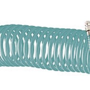Полиуретановый спиральный шланг профессиональный BASF, 10 м, с быстросъемными соединениями // Stels 57007