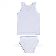 Комплект для девочки 3680-к кулирная гладь, размер 56-104 фото