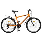 Велосипед 26“ Progress модель Crank RUS, цвет оранжевый, размер 19“ фото
