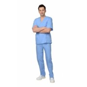 Костюм хирурга универсальный (блуза, брюки голубой)