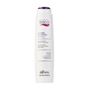 Шампунь дающий блеск светлым волосам и тонирующий седые волосы Kaaral BACO Blonde Elevation Shampoo, 300 мл фото