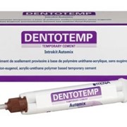 DentoTemp Automix — временный цемент для фиксации коронок и мостов на длительный срок, 2 шприца по 5 мл, 20 смесительных насадок(Itena, Франция)