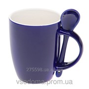 Чашка с ложкой Original Dark Blue фотография