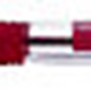 Автоматическая шариковая ручка с трехгранной зоной захвата, красный стержень