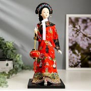 Кукла коллекционная “Китаянка в национальном платье “МИКС 28х12,5х12,5 см фото