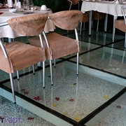 Скляна підлога з гартованого скла фотография